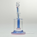 Wholesale Hot Products Green Frosted Glass Smoking Tobacco Water Pipe with showerhead perc